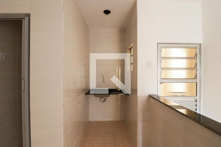 Sala/Cozinha de apartamento para alugar com 1 quarto, 40m² em Vila Prado, São Paulo