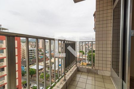 Varanda da Sala de apartamento à venda com 3 quartos, 106m² em Méier, Rio de Janeiro