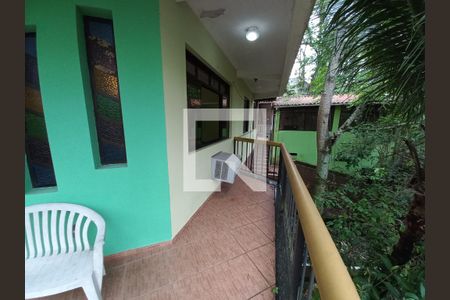 Varanda da Sala de casa para alugar com 5 quartos, 270m² em Morro dos Barbosas, São Vicente