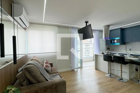 Sala de apartamento para alugar com 1 quarto, 45m² em Bethaville I, Barueri