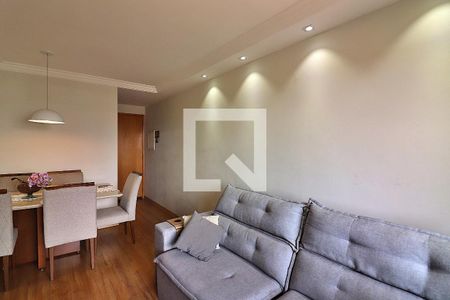 Sala  de apartamento à venda com 2 quartos, 62m² em Vila Caminho do Mar, São Bernardo do Campo