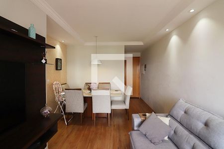 Sala  de apartamento à venda com 2 quartos, 62m² em Vila Caminho do Mar, São Bernardo do Campo