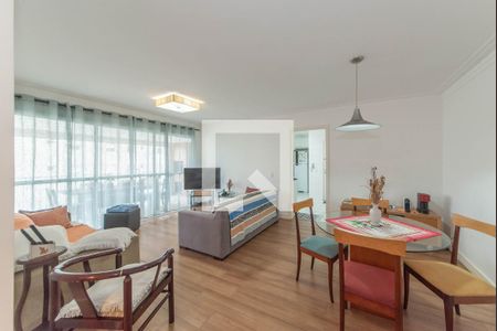 Sala de apartamento à venda com 4 quartos, 137m² em Vila Gumercindo, São Paulo