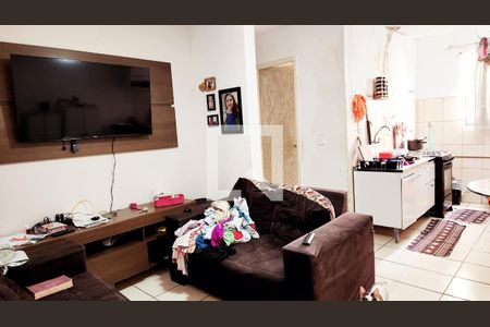 Sala  de apartamento à venda com 2 quartos, 47m² em Jardim Tamoio, Jundiaí