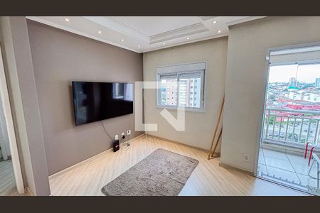 Sala - Sala de Jantar de apartamento para alugar com 2 quartos, 67m² em Vila Homero Thon, Santo André