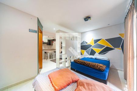 Quarto de apartamento para alugar com 1 quarto, 90m² em Vila Alice, Santo André