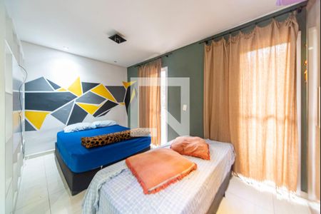 Quarto de apartamento para alugar com 1 quarto, 90m² em Vila Alice, Santo André