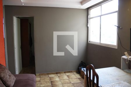 Sala de apartamento para alugar com 2 quartos, 55m² em Jardim Riacho das Pedras, Contagem