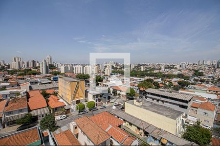 vista sala de apartamento à venda com 1 quarto, 33m² em Vila Moinho Velho, São Paulo