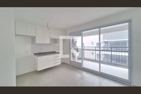 sala/cozinha de apartamento à venda com 1 quarto, 41m² em Barra Funda, São Paulo