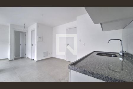 sala/cozinha de apartamento à venda com 1 quarto, 41m² em Barra Funda, São Paulo