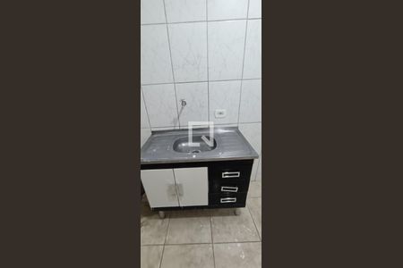 Sala/Cozinha de apartamento para alugar com 1 quarto, 40m² em Jardim Record, Taboão da Serra