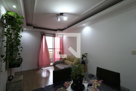 Sala de apartamento à venda com 2 quartos, 56m² em Parque São Vicente, Santo André