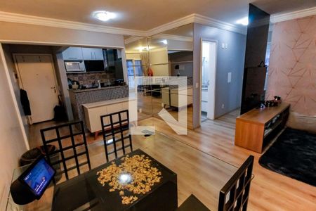 Sala 1 de apartamento à venda com 2 quartos, 70m² em Jardim Henriqueta, Taboão da Serra