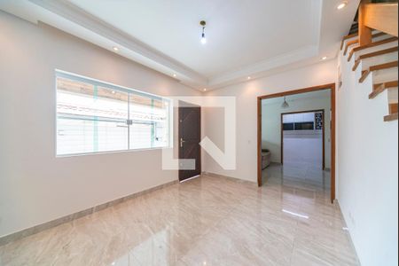 Sala de casa para alugar com 3 quartos, 180m² em Vila Pires, Santo André