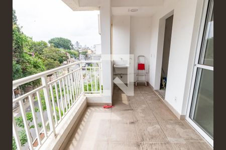 Varanda e Área de serviço de apartamento para alugar com 2 quartos, 60m² em Água Rasa, São Paulo