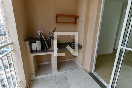 Varanda da Sala de apartamento para alugar com 3 quartos, 76m² em Vila das Belezas, São Paulo