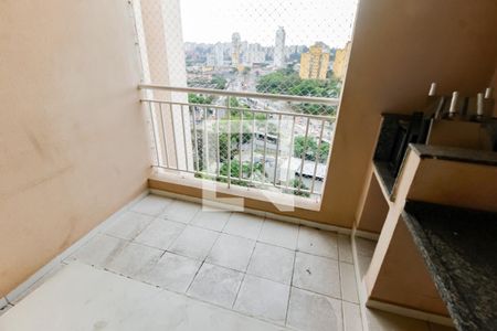 Varanda da Sala de apartamento para alugar com 3 quartos, 76m² em Vila das Belezas, São Paulo