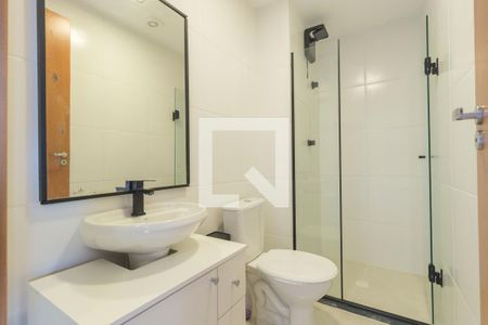 Banheiro de apartamento à venda com 1 quarto, 24m² em Belenzinho, São Paulo