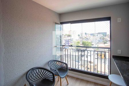 Varanda da Sala de apartamento à venda com 2 quartos, 45m² em Centro, Diadema