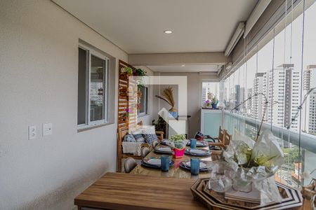 Varanda Sala  de apartamento para alugar com 2 quartos, 76m² em Vila Santa Catarina, São Paulo