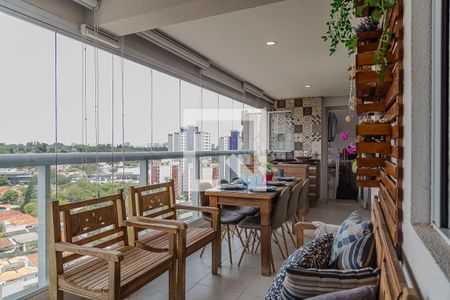 Varanda Sala  de apartamento para alugar com 2 quartos, 76m² em Vila Santa Catarina, São Paulo