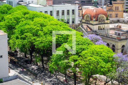 Vista Sala de apartamento à venda com 2 quartos, 75m² em Cidade Baixa, Porto Alegre