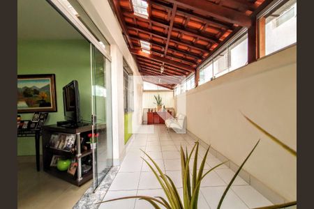 Varanda - Sala de apartamento à venda com 3 quartos, 100m² em Graça, Belo Horizonte