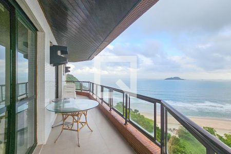 Varanda de apartamento para alugar com 3 quartos, 215m² em Jardim Las Palmas, Guarujá