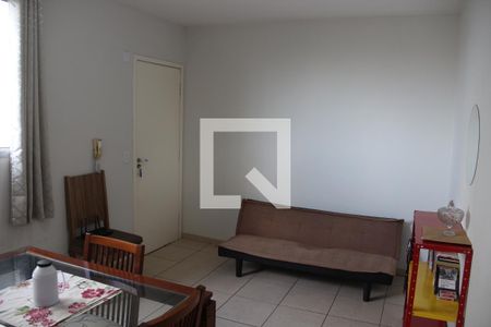 Sala de apartamento à venda com 2 quartos, 54m² em Califórnia, Belo Horizonte