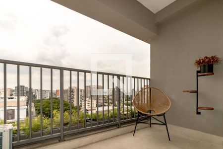 Sacada de apartamento para alugar com 1 quarto, 30m² em Moema, São Paulo