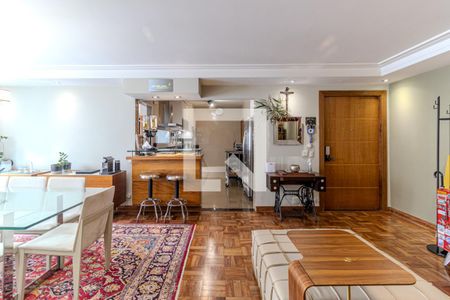 Sala de apartamento à venda com 3 quartos, 132m² em Santa Cecília, São Paulo