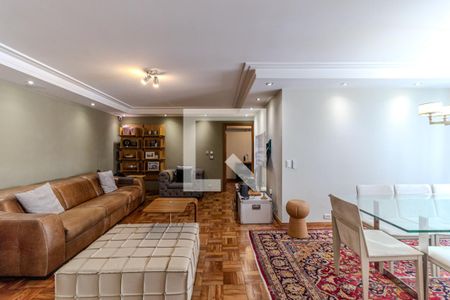 Sala de apartamento à venda com 3 quartos, 132m² em Santa Cecília, São Paulo