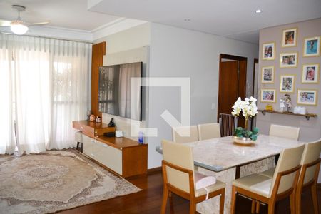 Sala de apartamento à venda com 4 quartos, 117m² em Santo Antônio, São Caetano do Sul