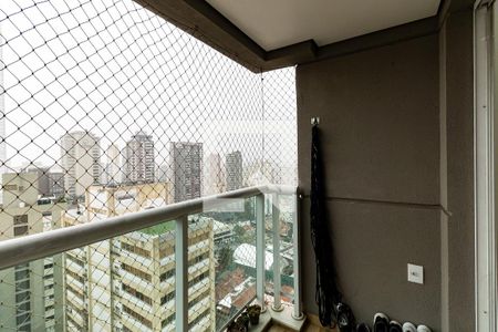 Varanda da Sala de apartamento à venda com 2 quartos, 68m² em Paraíso, São Paulo