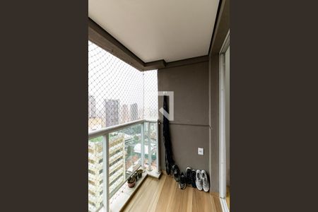 Varanda da Sala de apartamento à venda com 2 quartos, 68m² em Paraíso, São Paulo