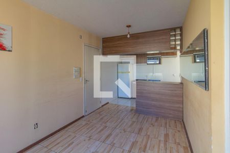 Sala de apartamento à venda com 2 quartos, 43m² em Fátima, Canoas