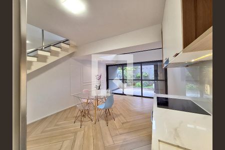 Apartamento para alugar com 89m², 1 quarto e 2 vagasSala/Cozinha