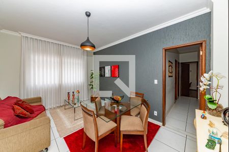 Sala de apartamento à venda com 3 quartos, 87m² em Alto Caiçaras, Belo Horizonte