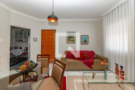 Sala de apartamento à venda com 3 quartos, 87m² em Alto Caiçaras, Belo Horizonte