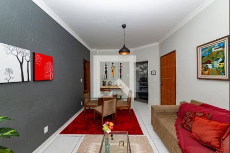 Sala de apartamento à venda com 3 quartos, 87m² em Alto Caiçaras, Belo Horizonte