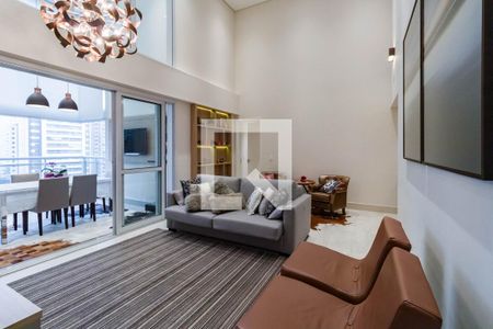 Sala de apartamento à venda com 3 quartos, 139m² em Vila Andrade, São Paulo