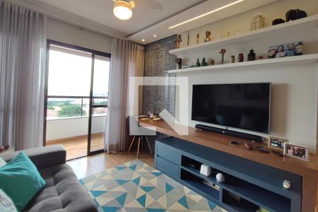 Sala de Estar de apartamento à venda com 3 quartos, 105m² em Parque Industrial, Campinas