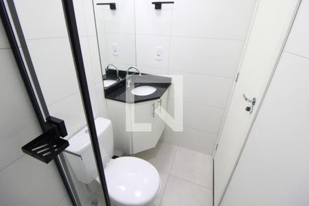 Banheiro de kitnet/studio para alugar com 1 quarto, 30m² em Jardim Sao Paulo(zona Norte), São Paulo