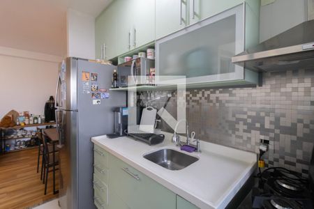 Cozinha de apartamento à venda com 2 quartos, 60m² em Gopoúva, Guarulhos