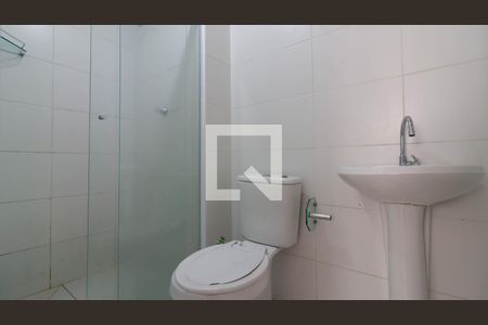 Banheiro da Suíte de apartamento para alugar com 1 quarto, 28m² em Vila Penteado, São Paulo