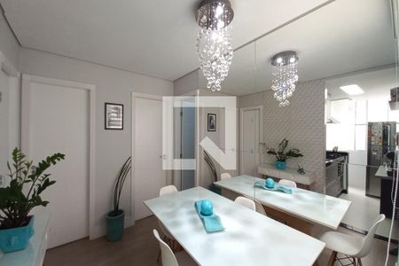 Sala de Jantar de apartamento à venda com 3 quartos, 77m² em Jardim Pacaembu, Campinas