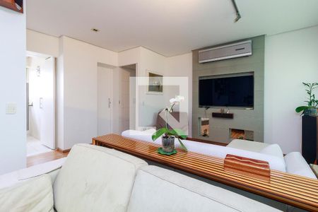 Sala de apartamento à venda com 3 quartos, 147m² em Brooklin, São Paulo