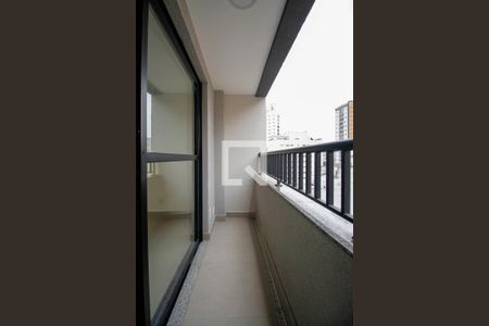 Varanda de kitnet/studio para alugar com 1 quarto, 27m² em Pinheiros, São Paulo