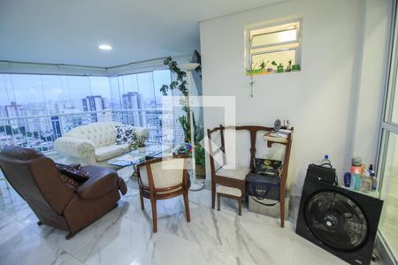 Sala de apartamento à venda com 3 quartos, 123m² em Mooca, São Paulo